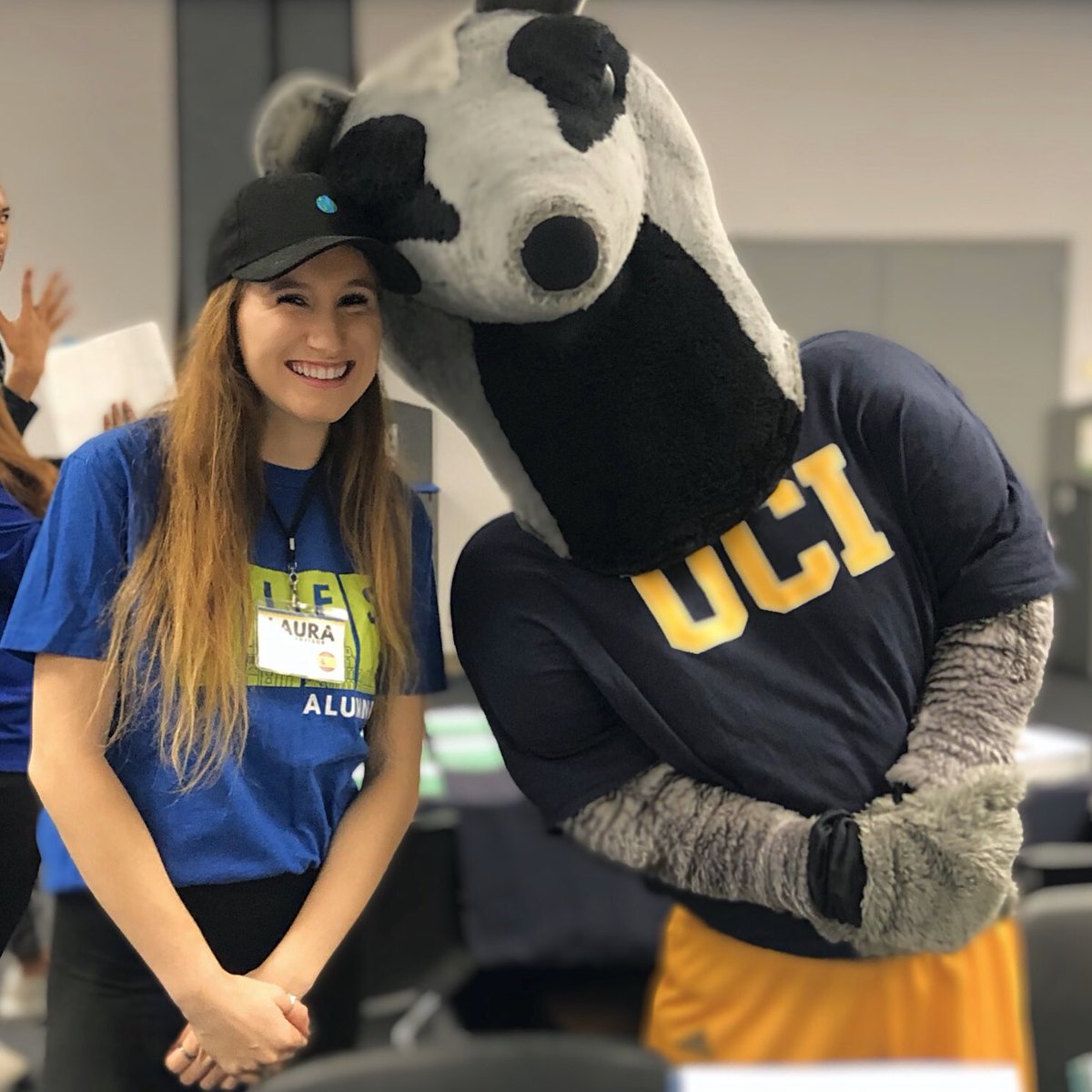 misslisadavies's tweet photo. “Zot zot!” Laura studied with @aifsabroad in Spain last year. 🇪🇸 We’ll see you at the @UCI_StudyAbroad fair at the Student Center! @UCIrvine #aifsabroad #uci #ucirvine #PeterTheAnteater https://t.co/JSKFeokOGs