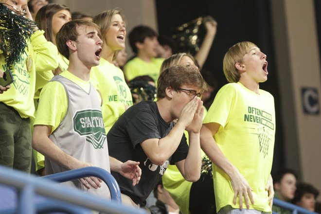 KyleParmley's tweet photo. The key to winning a state title.

“It’s the games that you find a way to win when you don’t play well," says @BuckyBasketball.

@mtnbrookhoops survives and advances to the final four.

Story &amp; photos: https://t.co/787q7T8L61 https://t.co/785sDmfIQC