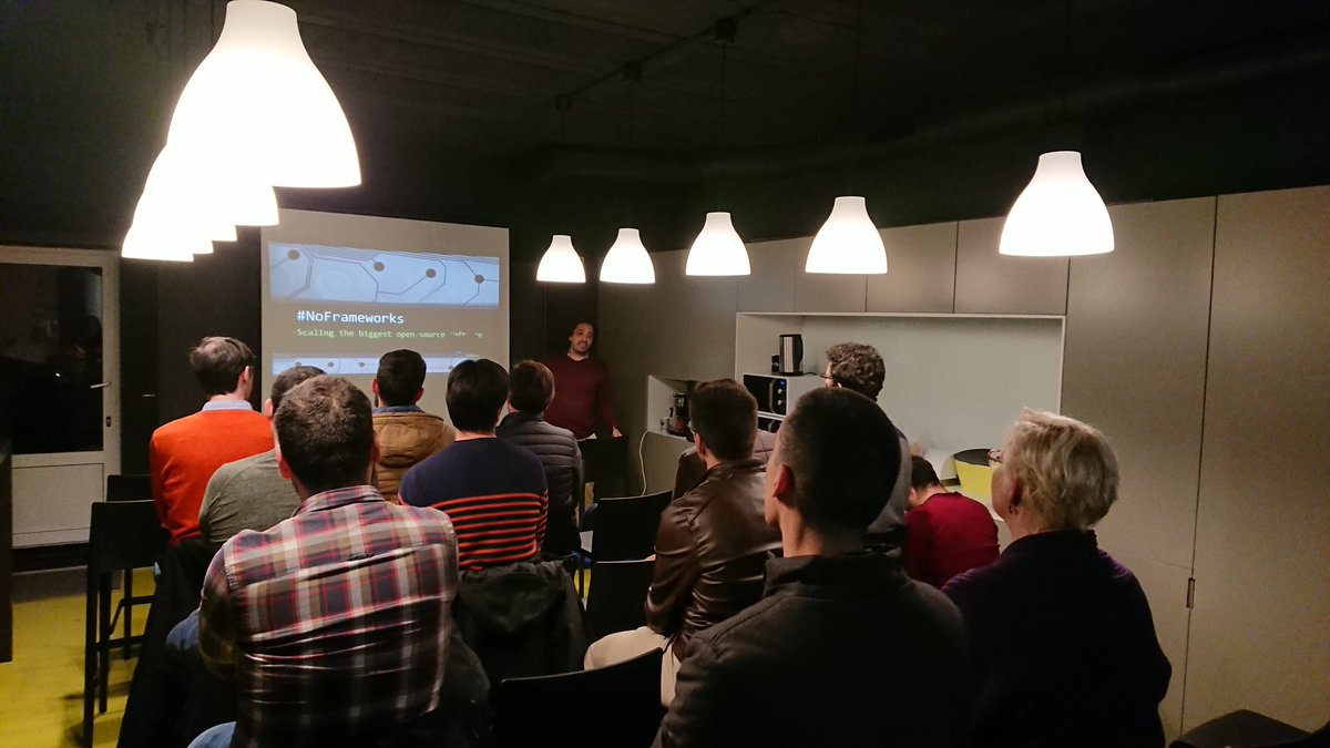 agile_connect's tweet photo. Talking about #NoFrameworks at our 29th #Braga meetup. @CarlosPalminha at @UpholdInc
#agile
#scaledagile
#linux https://t.co/wfoIrdXjMz