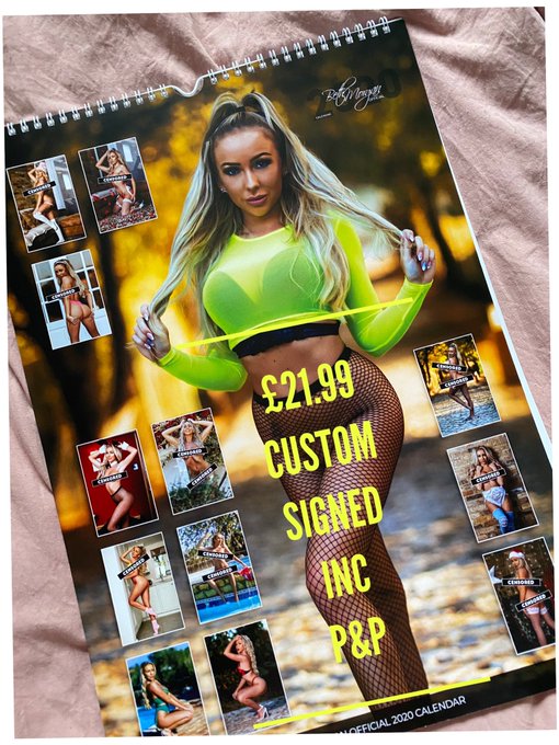 MY 2020 CALENDAR IS NOW AVAILABLE TO PURCHASE!🔥🔥   Unsigned - &pound;16.99  Custom Signed &pound;21.99 BOTH INCLUDES<a href="/tag/gymgirls"class="tags"><span>#gymgirls</span></a><a href="/tag/yogapant"class="tags"><span>#yogapant</span></a><a href="/tag/gymslut"class="tags"><span>#gymslut</span></a><a href="/tag/onlyfansgirl"class="tags"><span>#onlyfansgirl</span></a><a href="/tag/onlyfanspromotions"class="tags"><span>#onlyfanspromotions</span></a>
