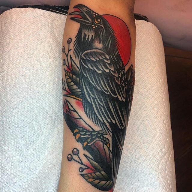 Raven Tattoo Meaning and Symbolism [2024 Guide]
