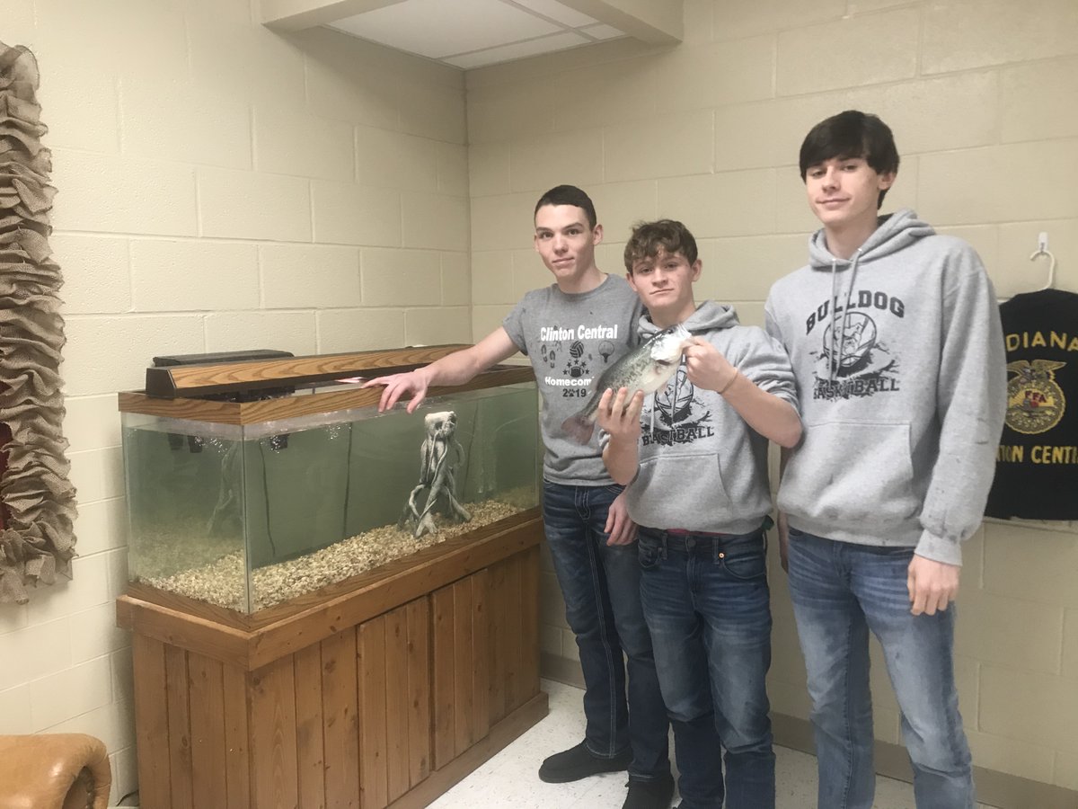 I'll keep saying saying this... Gotta love the rural school! Ag Classes will be studying Aquaculture.