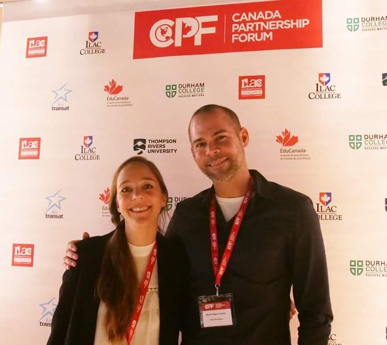 CPF_ILAC's tweet photo. Early last month we hosted the Canada Partnership Forum in Paris, France to train ILAC agents on how to sell Canadian colleges and universities. Thank you @thompsonriversu, @durhamcollege, @airtransat, @EduCanada1, @ThePIENews
#highereducation
#studyincanada #Pathways #CPF https://t.co/sgYtn9oEaN