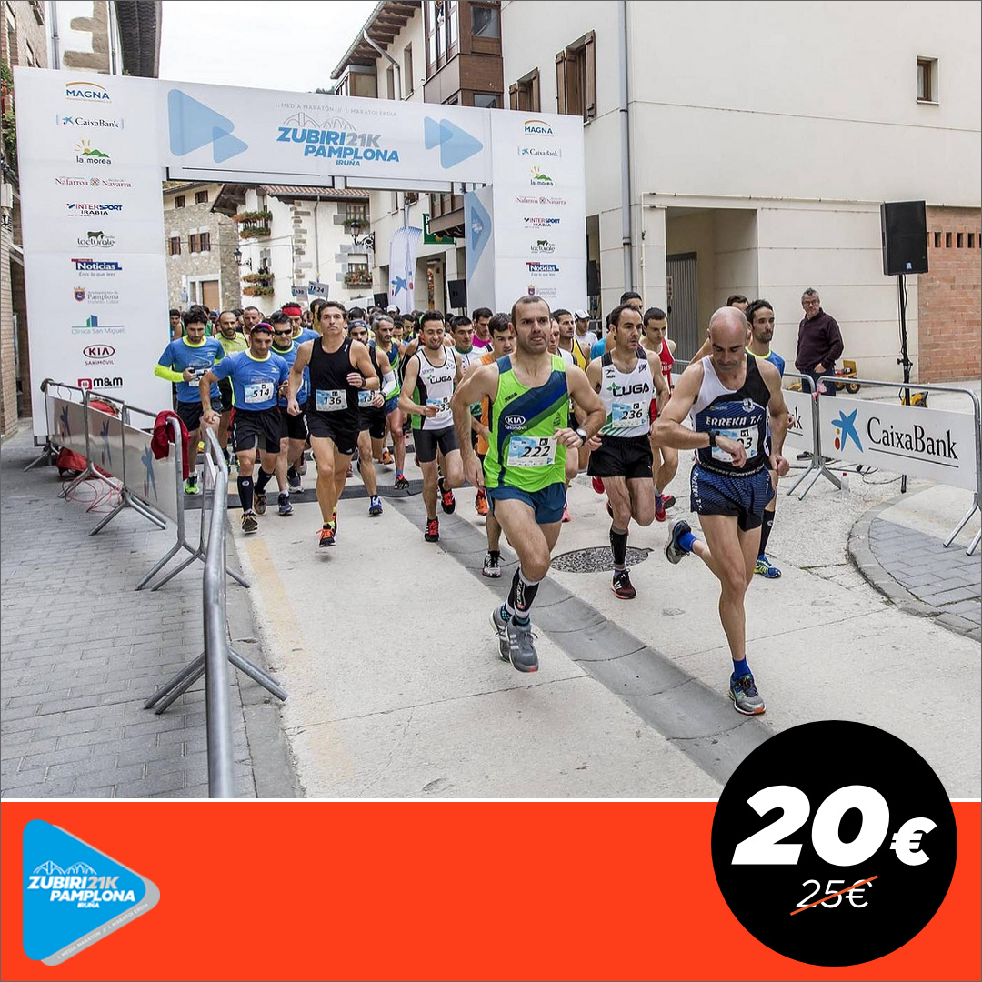 ⭐⭐Media Maraton Zubiri Pamplona con 5€ de descuento⭐⭐ - eepurl.com/gTvcSj