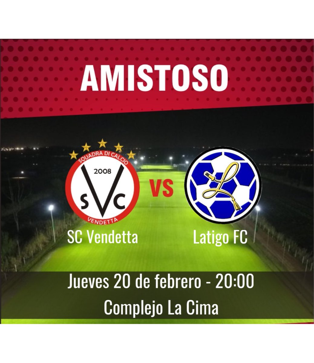 <a href="/scvendetta/">S.C. Vendetta</a> 🆚 <a href="/valatigofc/">Latigo FC</a>