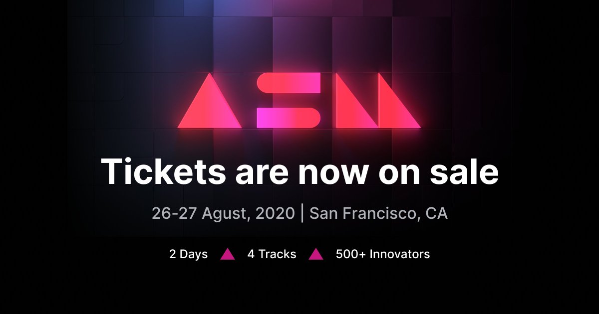 Auth0Assemble's tweet photo. Up your #identitymanagement game with sessions from experts, hands-on workshops, networking, and more at #Auth0ASM — tickets are now available.

Register now and save $450 off your ticket ▸ https://t.co/M6yIJFbiOL
August 26th - 27th - San Francisco, CA. https://t.co/HOGu90Et48
