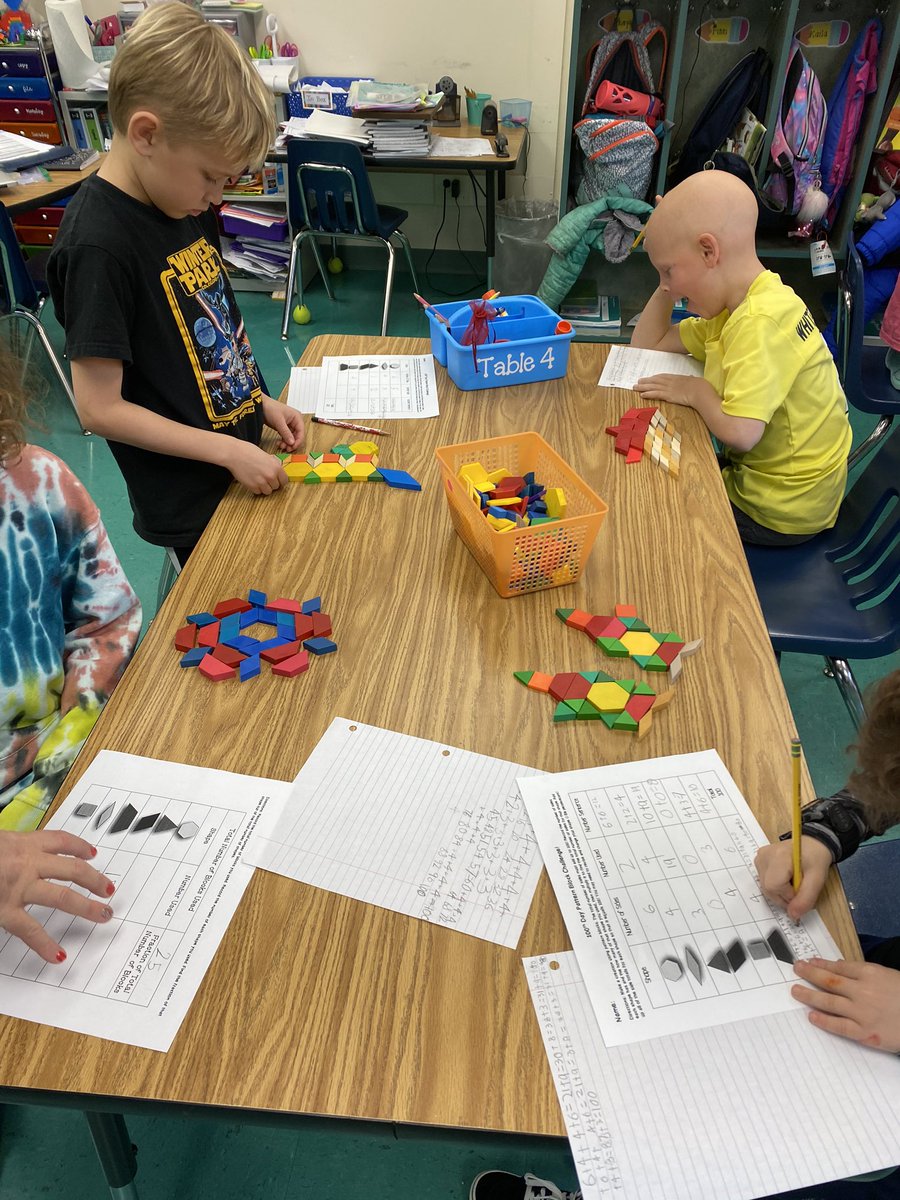 100 Day Rich Task— How can I create a design made up of exactly 100 sides? #TuckahoeRocks <a href="/TuckahoeSchool/">Tuckahoe Elementary School</a>