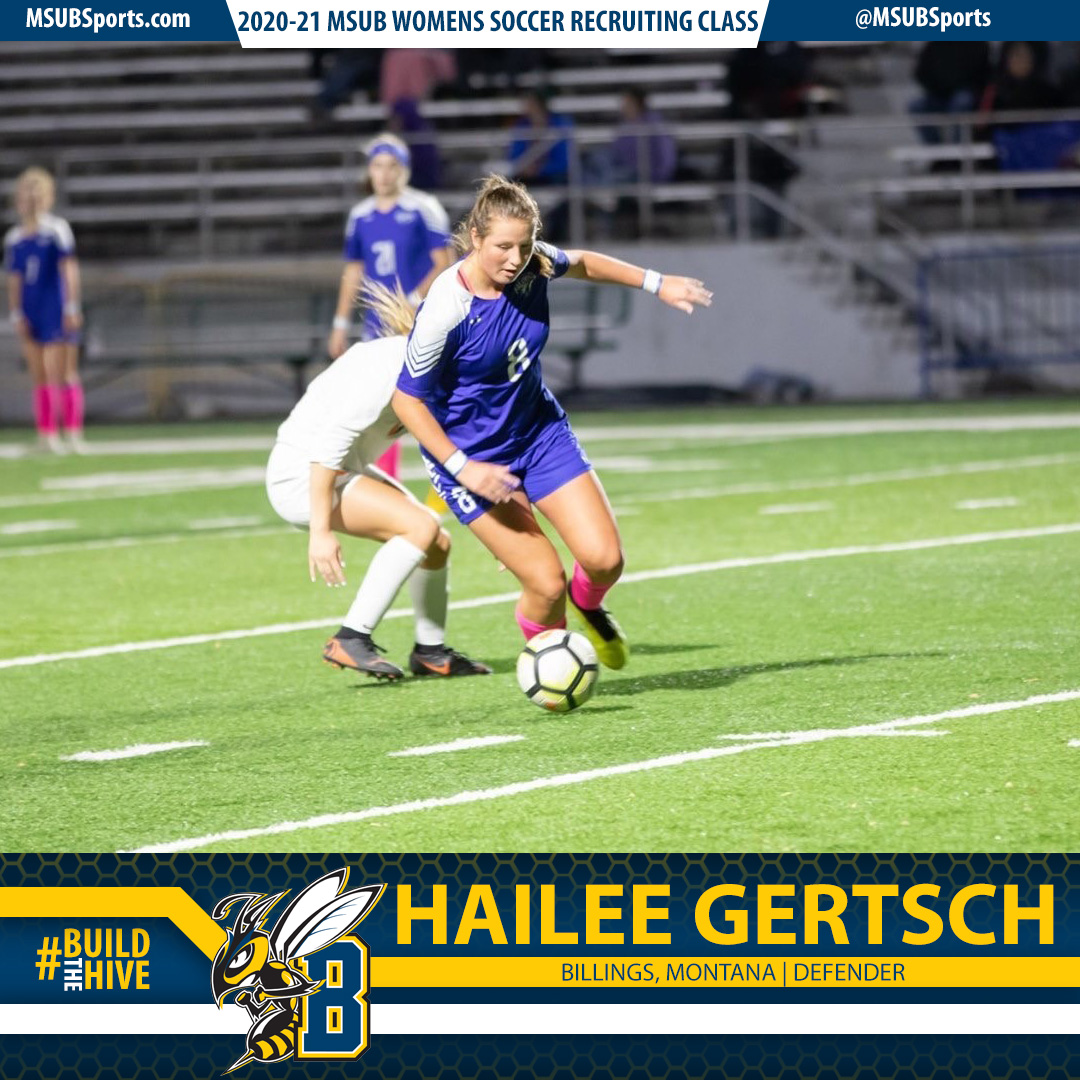 MSUBWSOC's tweet photo. RECRUITS | Staying local, Welcome Hailee Gertsch to the 2020 squad! #BuildtheHive #GNACWSOC https://t.co/alpYh7Ziz4 https://t.co/Z4iHf02iwJ