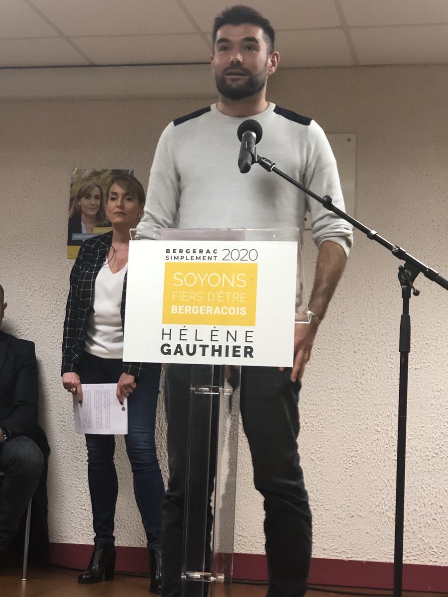 Mathias Gaillard le « Monsieur Environnement » de la liste #BergeracSimplement clôture les interventions sur le thème de la mobilité !