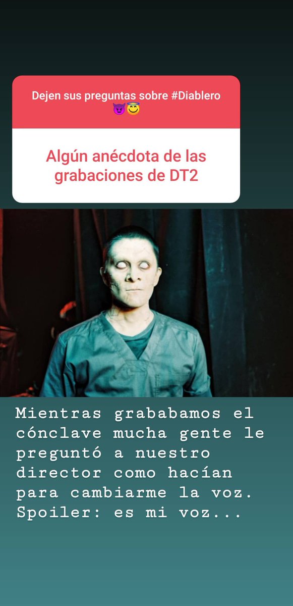 diableroespain's tweet photo. #wense responderá a vuestras preguntas via instagram  @quetzallicortes aquí algunas respuestas 😈🙌 #Diablero #Diablero2 https://t.co/HqGtV1AIlj