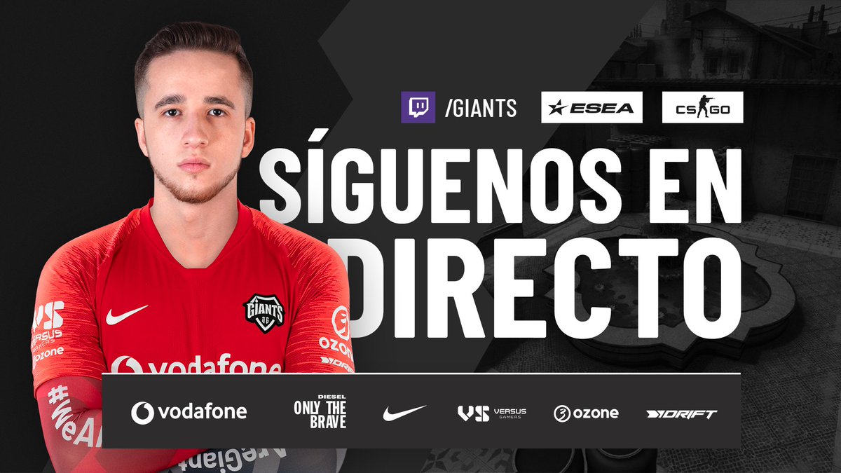 GIANTXGG's tweet photo. ¿Continuarán nuestros chicos con su racha imparable en la @ESEA Open? Yo voto que POR SUPUESTO QUE SÍ 🙌
Entra al directo para vivir el partido contra #Gameroids. La pelea se decidirá en Train 👇
📺 https://t.co/K5Uew0BsYv
🎙 @NastyFoxLoL
#WeAreGiants #VodafoneGiants https://t.co/whHFOtzB1u
