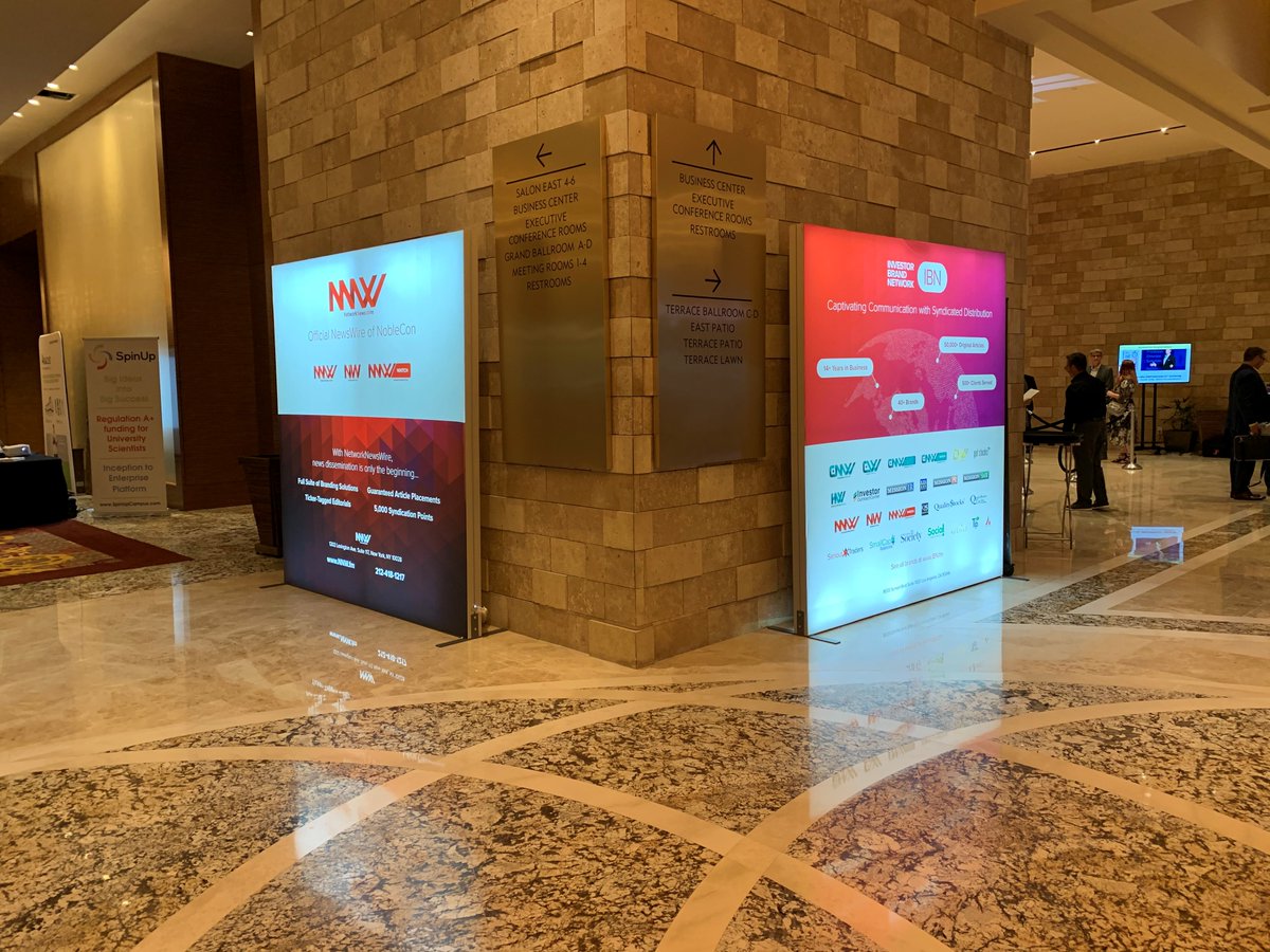 NNWMedia's tweet image. The @NNWMedia team is in Hollywood, FL, for #NobleCon