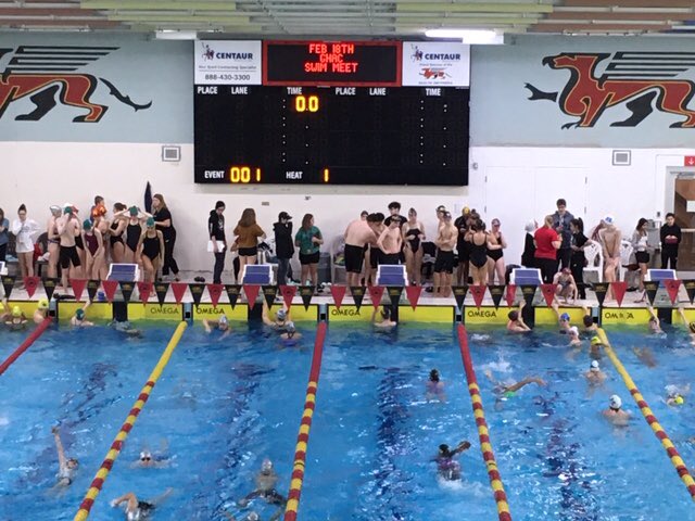 StFXSOS's tweet photo. A great day for our Knights at   GHAC swim meet at the University of Guelph. Congrats to Jaden Mendoza for qualifying for @OFSAASwimming - a JV first in this sport 🏊 🏊‍♀️ #JVProud #VanierWay 💜💜 https://t.co/QQ5LXWXE4w