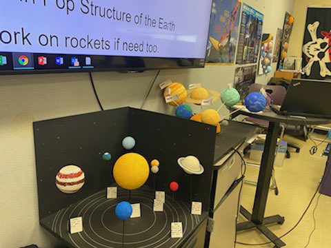 PorterRidgeMSNC's tweet photo. Coach Durbin’s students completing their solar system projects!  Such talented students!! #EmpowerEd @UCPS_MonroeNC @PorterRidgeMSNC @AGHoulihan @BashawnHarris #TeamUCPS https://t.co/Or9c11SQC2