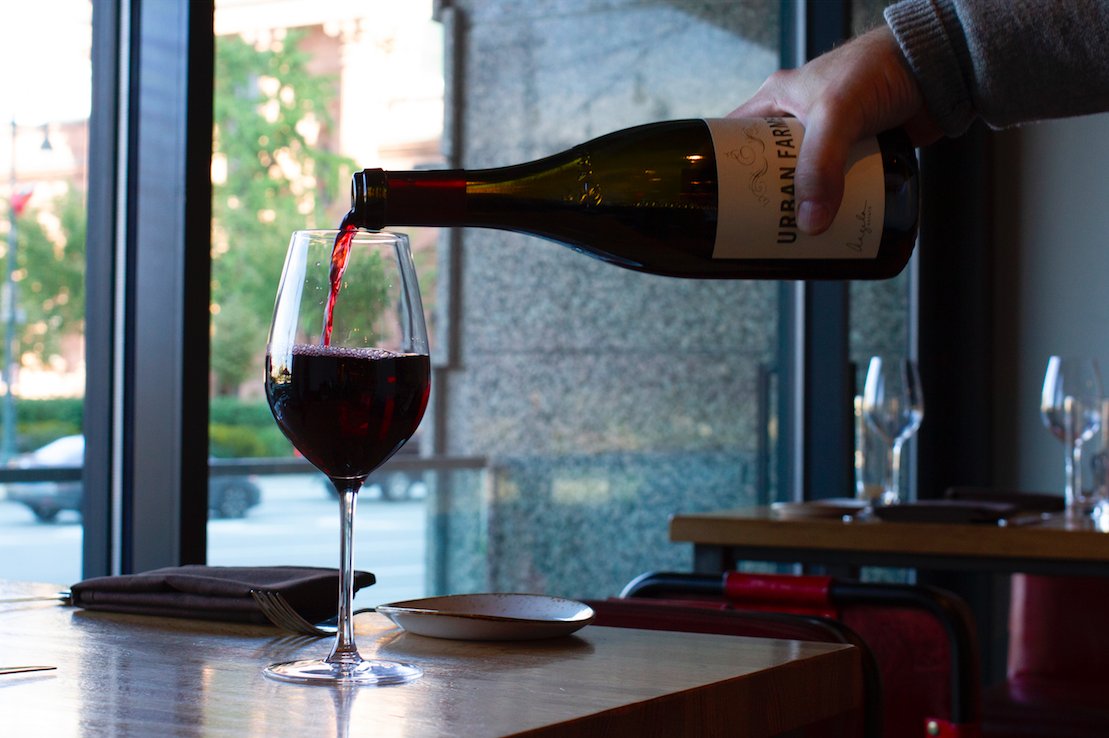 Tonight's forecast... 100% chance of wine. Select glasses of red, white and bubbles are only $5 during happy hour, 3-6 pm. #NationalDrinkWineDay