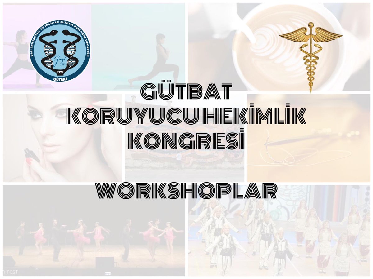 gutfbat's tweet photo. 💫GÜTBAT Koruyucu Hekimlik Kongresi'nde birbirinden eğlenceli  workshoplar sizleri bekliyor 🎉 https://t.co/nrpBmOkjeb