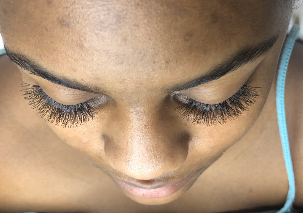 BernishaRynia's tweet photo. Forgot to SHOW YALL.
Did these for #FREE Last Week πStill got it ππ½ββοΈ
#TabLashes #IndiviualLashes #LicensedEsthetician
( these are not lash extensions ) https://t.co/vN5WvD8LQI