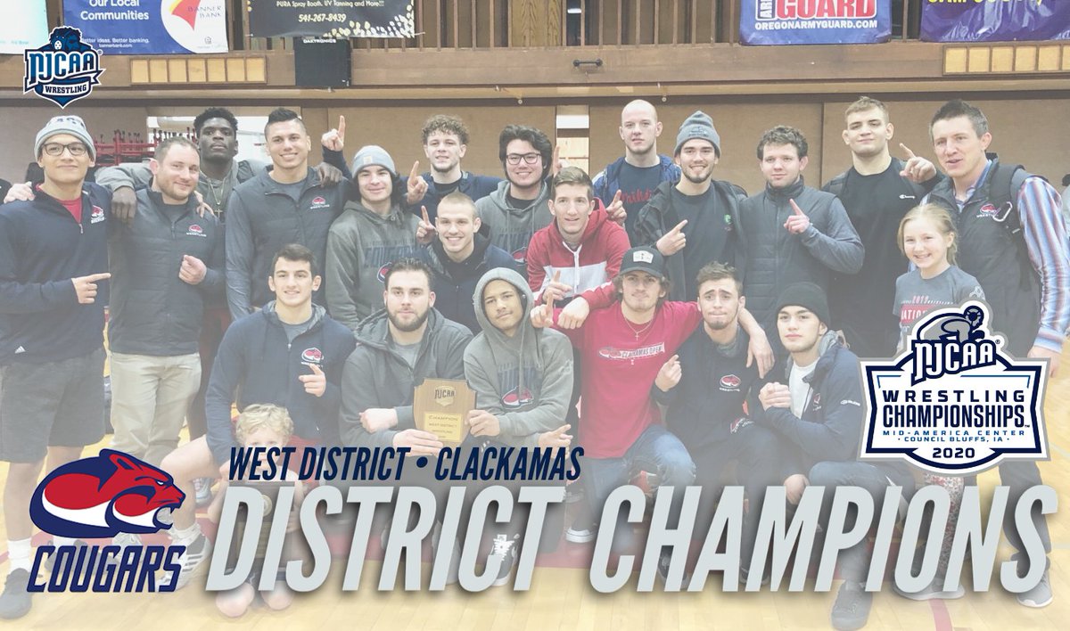 NJCAAWrestling's tweet photo. 9⃣ OF THE LAST 🔟

The defending #NJCAAWrestle national champions took home their ninth district title in the last 10 years over the weekend. Clackamas qualified a full 🔟-man crew to defend its title.

Complete West District qualifier list ⬇️

https://t.co/lAy9jS9MHD https://t.co/mBHZ8rXkwQ