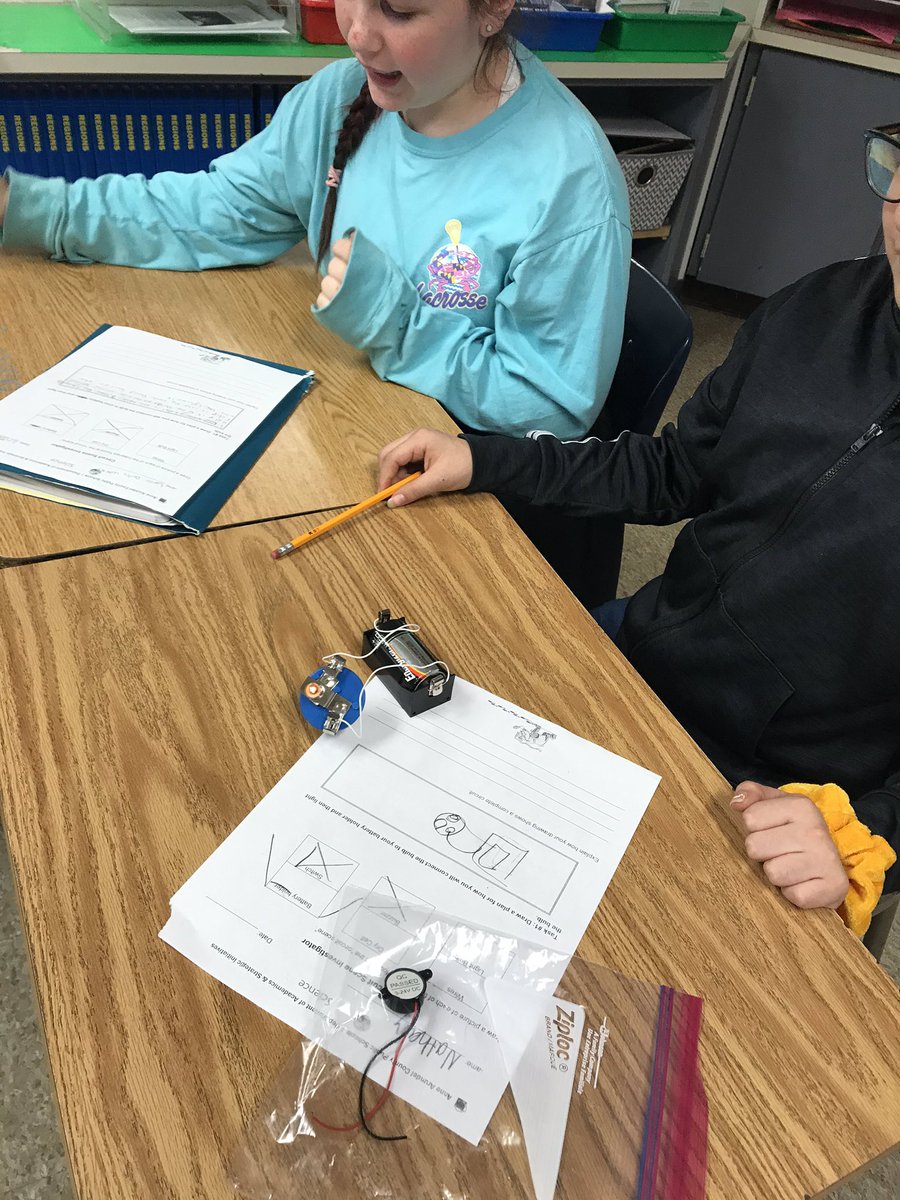 JCMelton88's tweet photo. We are creating and illustrating a model of a circuit. @TheFarmAACPS https://t.co/WVZD9oWJc3
