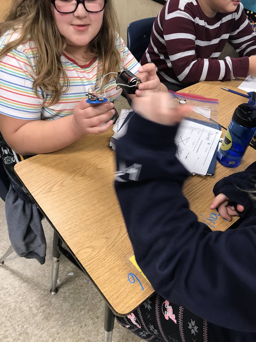 JCMelton88's tweet photo. We are creating and illustrating a model of a circuit. @TheFarmAACPS https://t.co/WVZD9oWJc3