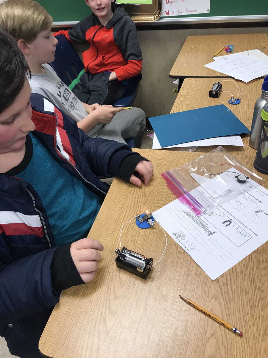 JCMelton88's tweet photo. We are creating and illustrating a model of a circuit. @TheFarmAACPS https://t.co/WVZD9oWJc3