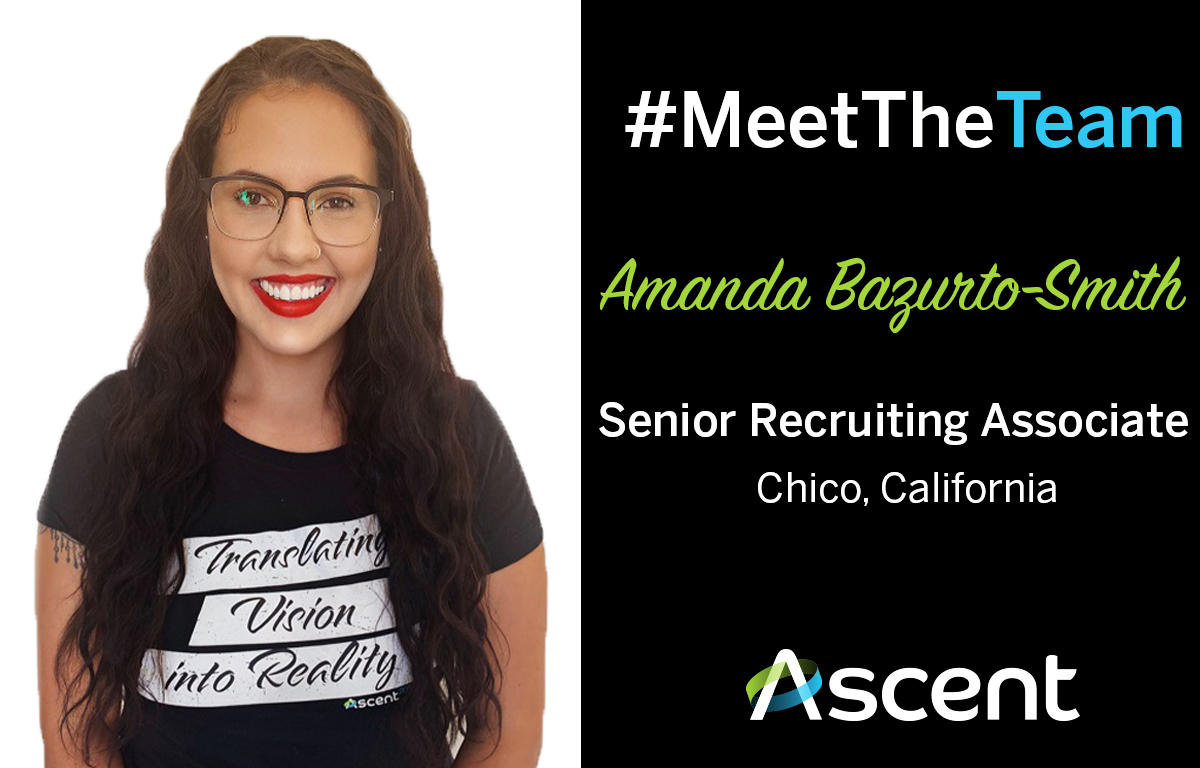 AscentServices's tweet photo. “I utilize the tools that are provided to source professionals for new opportunities. I enjoy connecting with people to discuss their qualifications, passions, &amp; goals in order to assist them &amp; find them their next career move.” - Amanda Bazurto-Smith https://t.co/OImK7jDylZ