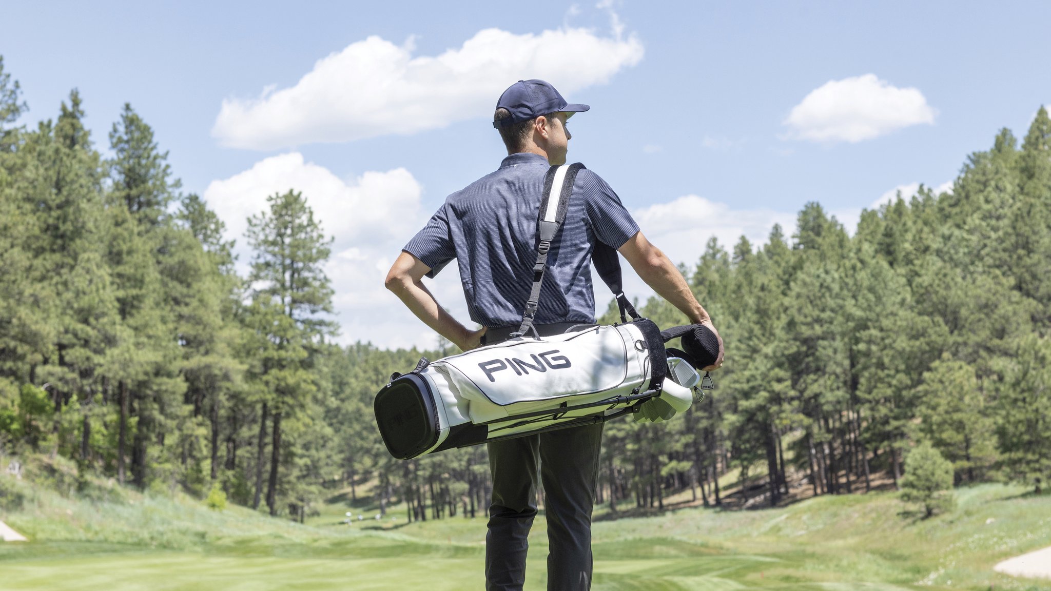 ping single strap golf bag