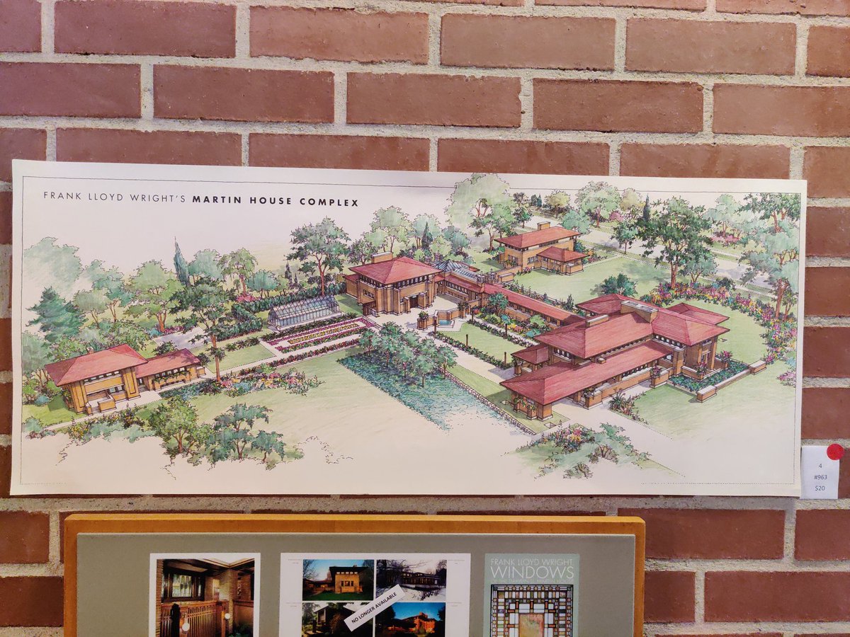 IamWini's tweet image. I somehow found architecture tours sort of boring but found the last one interesting.. only to learn that it was designed by the father of architecture himself 😏.. #martinhouse #lloydwright