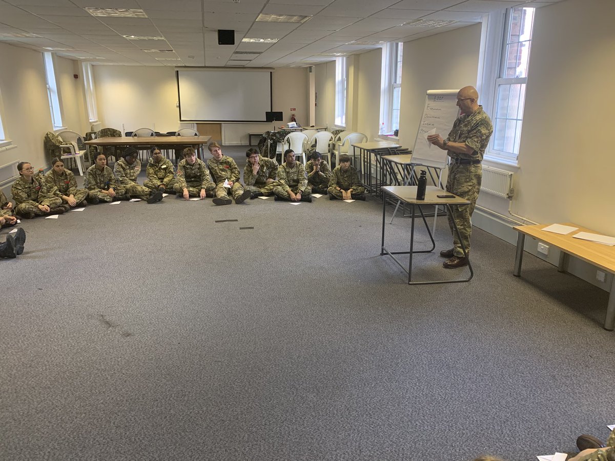 South Area NCO Cadre (@ncocadre) on Twitter photo It has been a busy couple of days - PLTs, EDIP, Drill, Security, Discussion exercise with £60 donated to <a href="/Blesma/">Blesma</a> and the cadets are now preparing for their 20 minutes assessed lessons tomorrow. <a href="/CCFcadets/">Combined Cadet Force</a> <a href="/HeadCCFRAF/">DCOS Ops</a> <a href="/ComdtAC/">Commandant RAF Air Cadets</a> #whatwedo It has been a busy couple of days - PLTs, EDIP, Drill, Security, Discussion exercise with £60 donated to <a href="/Blesma/">Blesma</a> and the cadets are now preparing for their 20 minutes assessed lessons tomorrow. <a href="/CCFcadets/">Combined Cadet Force</a> <a href="/HeadCCFRAF/">DCOS Ops</a> <a href="/ComdtAC/">Commandant RAF Air Cadets</a> #whatwedo