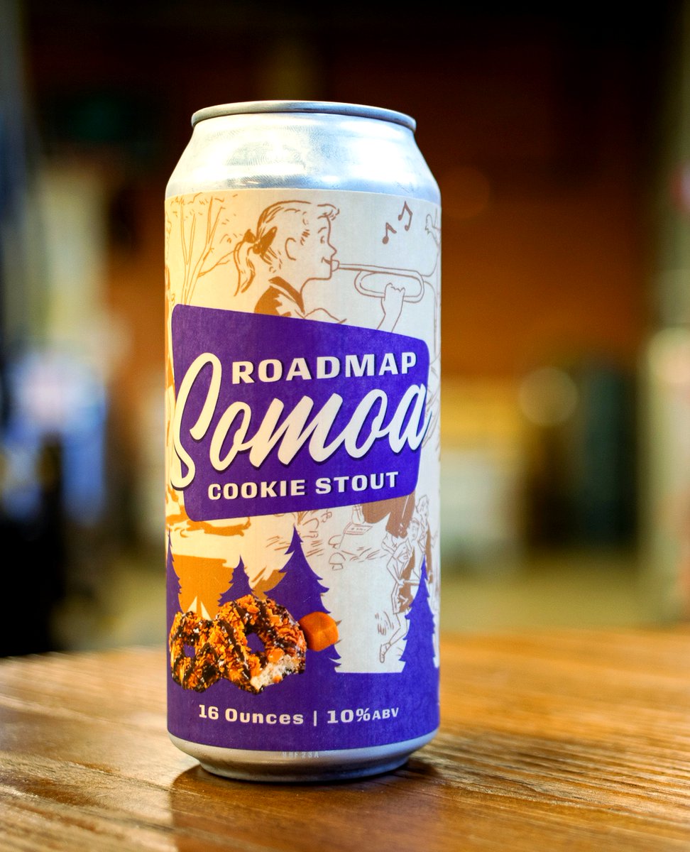 RoadmapBrewing's tweet photo. Brewed with real cookies, coconut and vanilla this big boy rings in at an even 10% and will be released at the taproom only - 𝐅𝐄𝐁𝐑𝐔𝐀𝐑𝐘 𝟐𝟗𝐓𝐇 - come out and support your local brewing troop. ⁠
.⁠
#RoadmapBrewing #AllRoadsLeadToBeer ⁠
#DrinkLocal #IndependentBeer https://t.co/XsIgoiTYQO