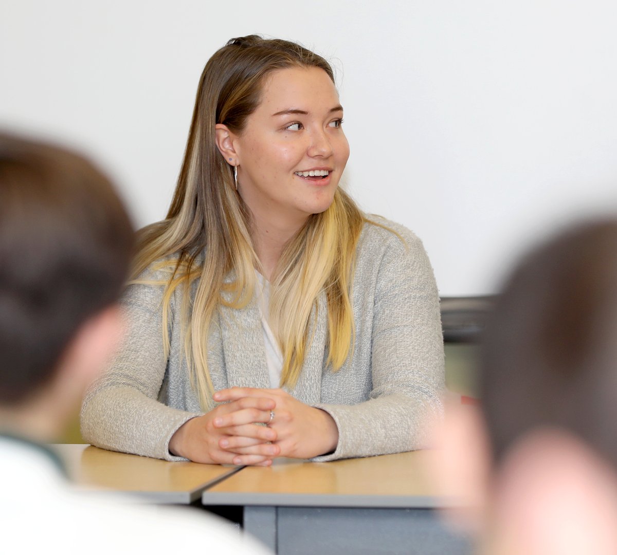 HillStrath's tweet photo. Today, alumni from the classes of '16, '17, 18' and '19 spoke about their University experiences, sharing their stories with our next round of upcoming HSC graduates! #HamONT #HillStrath #HSC #HSCcommunity #HSCalumni #HSCconnect #seniorschool https://t.co/DJZpefP5mk