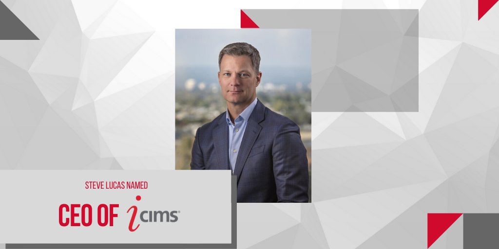 We’re thrilled to announce that Steve Lucas is joining as the CEO of iCIMS! CC: @nstevenlucas 

Check out the full announcement➡️bit.ly/2vOPW6r
