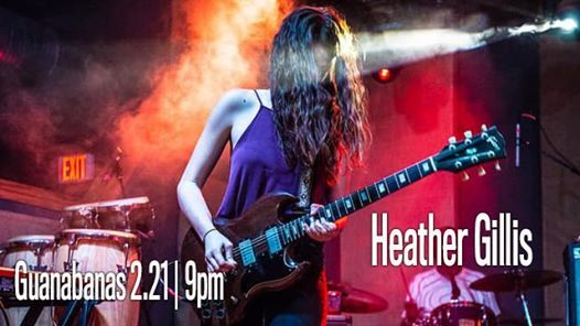 rootsmusicinc's tweet image. This Friday night Feb 21st @guanabanasjup welcomes back Heather Gillis @h_gillis  Show kicks off at 9pm. “Hear what the next generation of blues musicians has in store when guitarist Heather Gillis, 20, takes the stage”   RSVP and show details here: buff.ly/38I3teE
