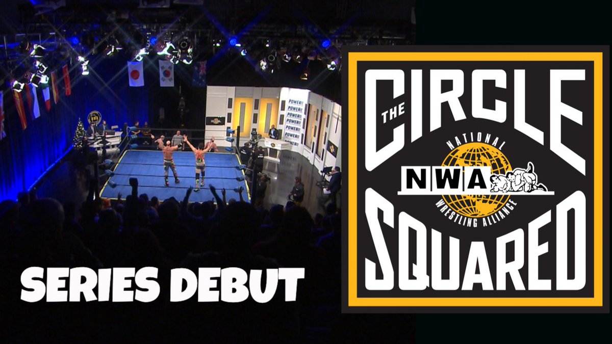 nwa's tweet photo. #TheCircleSquared
Debuts Tonight @ 6:05pm ET (available on-demand)
Be a part of shaping the future of the National Wrestling Alliance.
Watch premiere and be a part of history
https://t.co/2EccP8fwy1
RT if watching LIVE
FAV if On-Demand https://t.co/WFHWowRxjI