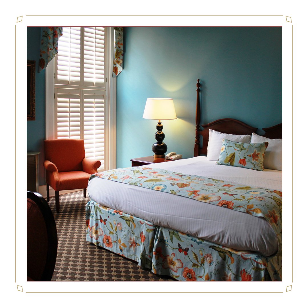 Embrace the comfort of The Menger's classic charm.