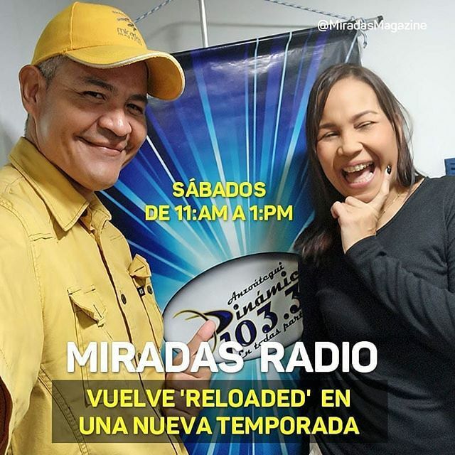 artgenis's tweet photo. Actualidad - Radio\  Después de una pausa de 2 años, Miradas Magazine retoma su programa radial ‘Miradas Radio’ esta vez desde la ciudad de Lechería, Estado Anzoátegui.
.
La nueva temporada viene acompañada de notables innovaciones, tanto en el contenido… https://t.co/6o2aqOa425 https://t.co/lKg32hv1nx