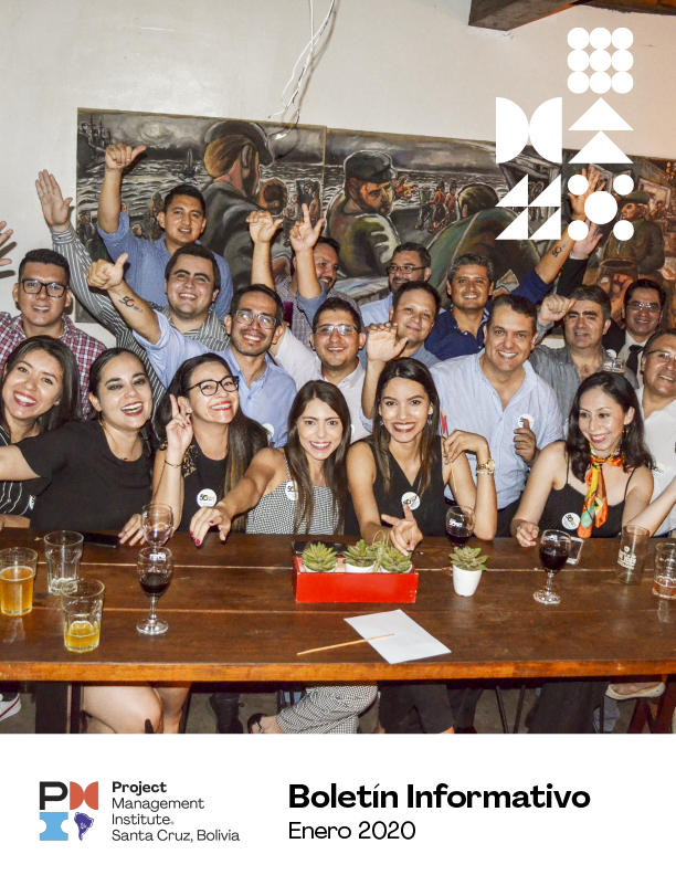 Les presentamos la edición de Enero del Boletín Informativo, además, los invitamos a unirse al capítulo para recibirlo junto con otros beneficios.

Pueden descargarlo en el siguiente enlace: bit.ly/2HCNAuh
#PMISC