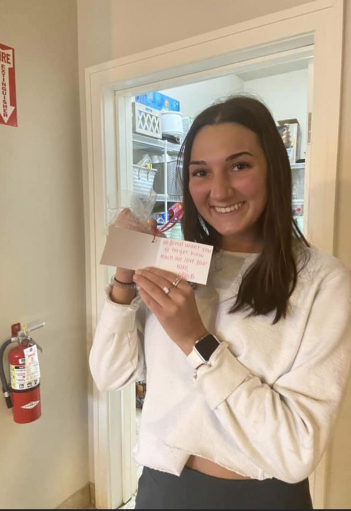 Thank you @GammaPhiBetaGV for the sweet treat! 🍩 ❤️