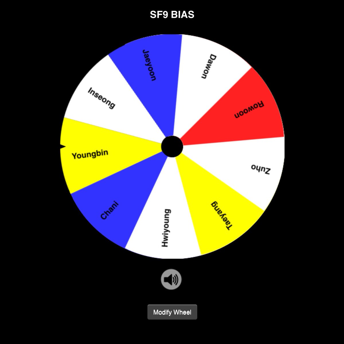 luckyxone_'s tweet photo. Rt and the wheel will decide your sf9 bias🤍 https://t.co/LohvkWJZgk
