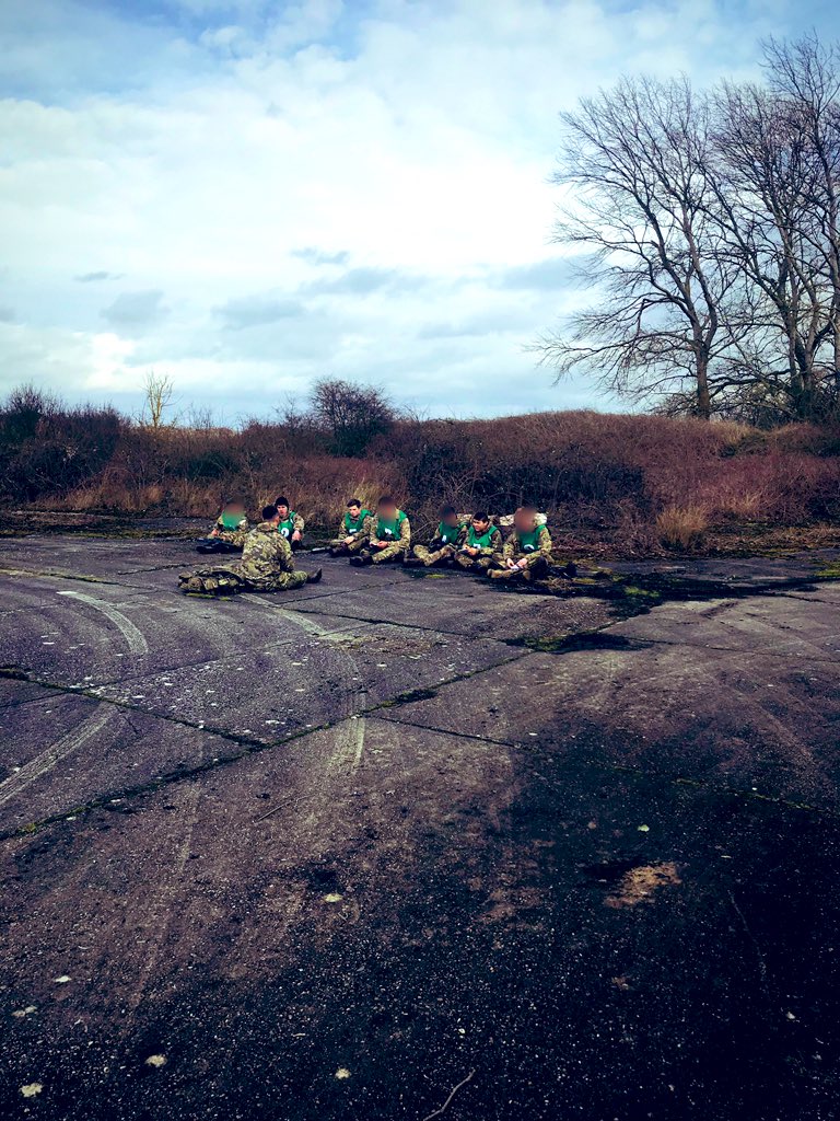 UPS_EC's tweet photo. Now time for chill, following some field lessons this afternoon 📋✏️! 
The students have a busy day tomorrow with a night patrol and sleep out (if the rain stays away 🤞) where they will put everything they have learnt today, into practice 😬🤞🌟 #workexperience #armyresidential https://t.co/iSgr5APfps