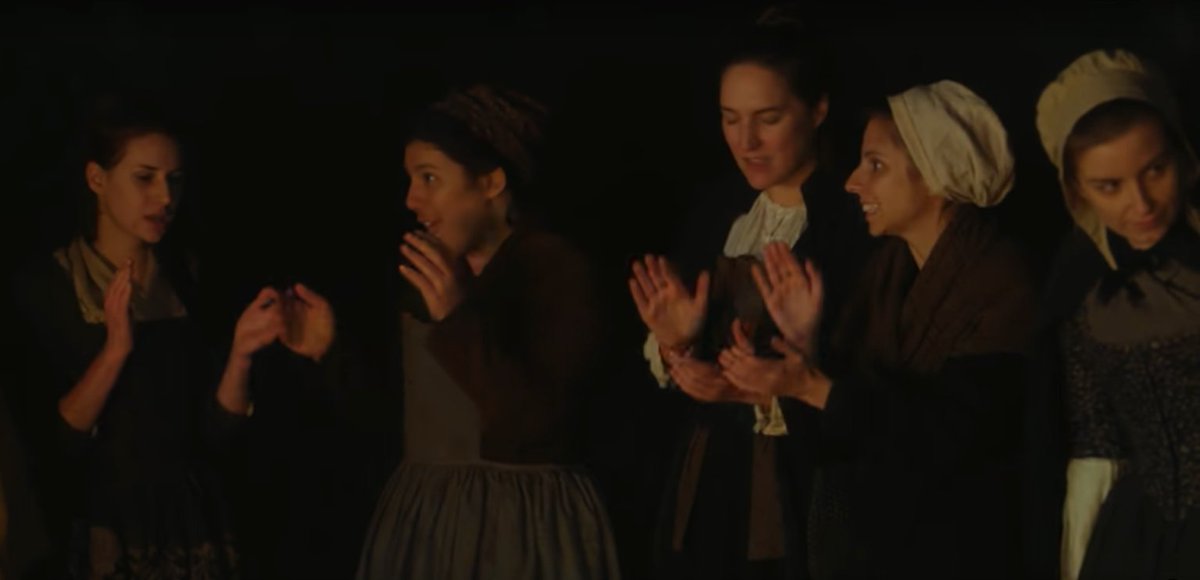 IndieWire's tweet photo. #PortraitOfALadyOnFire's Celine Sciamma breaks down adapting lyrics from Nietzsche, evoking witches and power of sorority, and the creation of the incredible bonfire scene: https://t.co/txafz4c3qy https://t.co/0CepgNAmaB