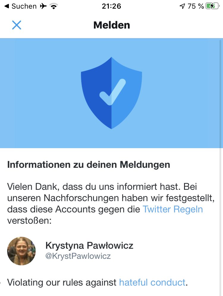 MatthiasNold's tweet photo. @KrystPawlowicz uzywa mowe nienawisci Mam nadzieje ze #Twotter wkoncu ja usunie . ZGLASZAJCIE POSTY #nohatespeech #ukarackrystynepawlowicz https://t.co/1Lwbd0m8NY
