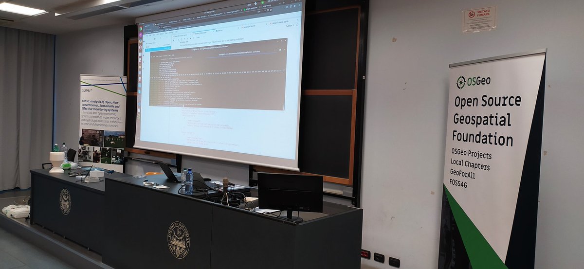 #istsos workshop <a href="/foss4/">Foss</a> IT