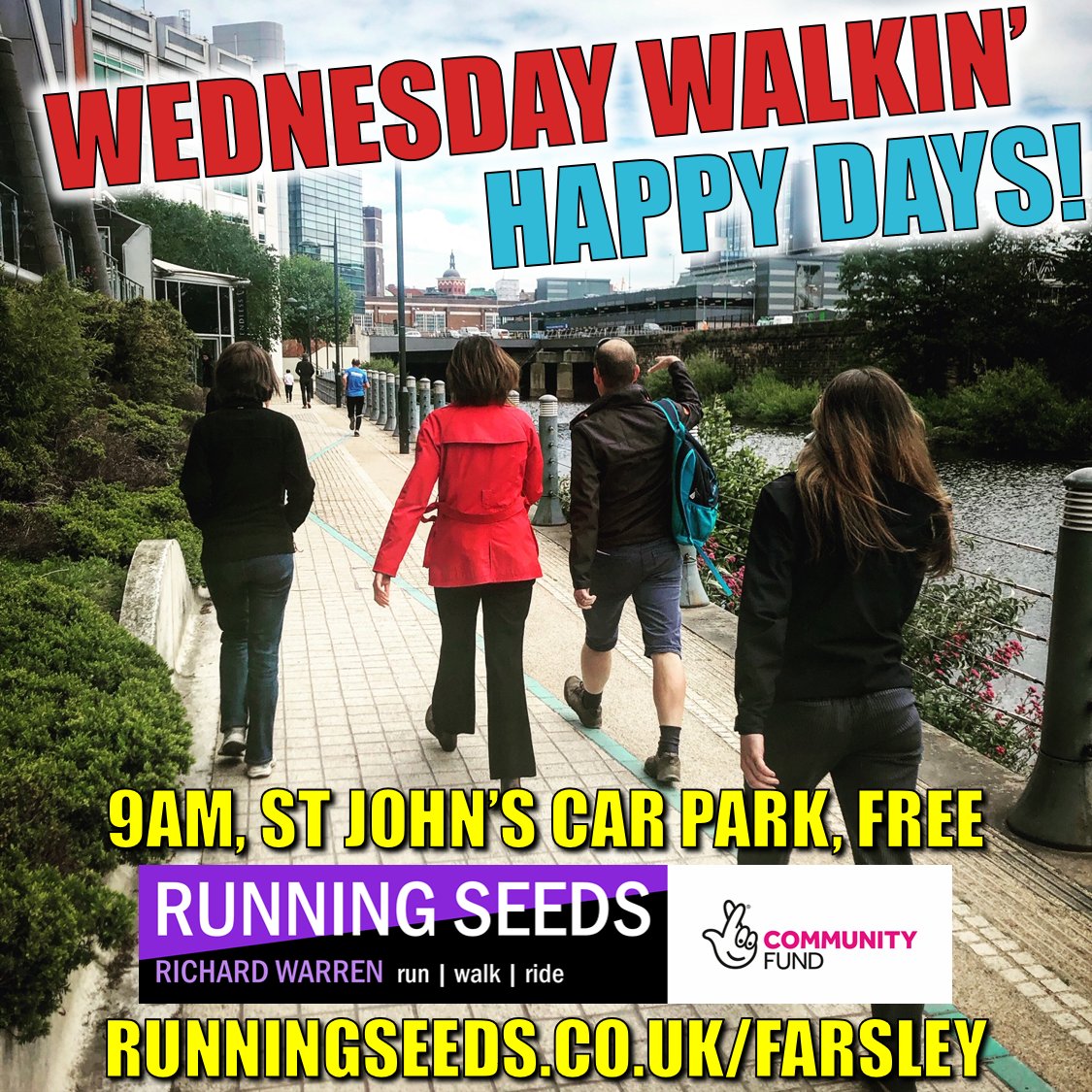RideWozzy's tweet photo. Monday Runday &amp; Wednesday Walking starts next week (24th Feb).  Includes attendance rewards for excellent local coffee shops.

You don't have to be local! Come and explore our excellent village of #Farsley.

https://t.co/FiVhoWzuKm

#CelebrateNationalLottery25 #walk #run #leeds https://t.co/AA088iKJRq