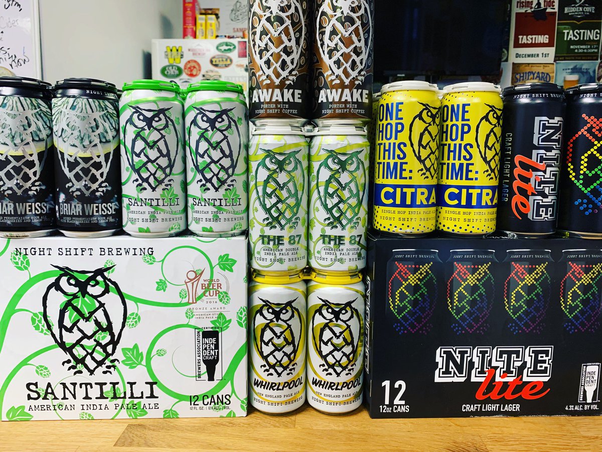 thepackienh's tweet photo. Clocking in for the Night Shift
.
.
.
#welcometonh #nightshift #nightshiftbrewing #briarweisse #santilli #awake #the87 #whirlpool #onehopthistime #nitelite #everettma #thepackienh #thepackie #manchesternh #craftbeer #tuesdaybrewsday https://t.co/JC6SviLv4L