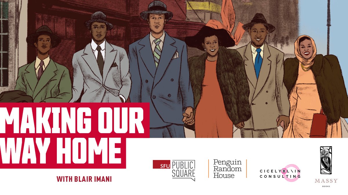 SFUVan's tweet photo. Author @BlairImani explores how the Great Migration shaped Black and American culture in her illustrated history #MakingOurWayHome
Join her Feb 22 for a book launch and intimate dialogue with local Black activists moderated by @cicelybelle
Tickets: https://t.co/zzEmRYfYJK https://t.co/QOYeaf28uR