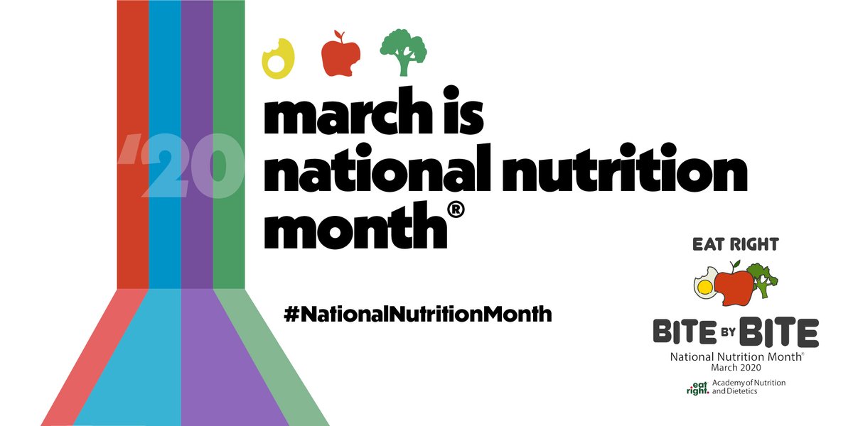 eatright's tweet photo. During #NationalNutritionMonth in March, take measures to eat healthfully at work! 💼👩‍💻👨‍💻

Whether you bring a lunch from home or dine out, use these tips to incorporate a variety of foods and pay attention to portion sizes: https://t.co/Ta4uILqF7q 

#eatright #nutrition https://t.co/A6RIc04m8y