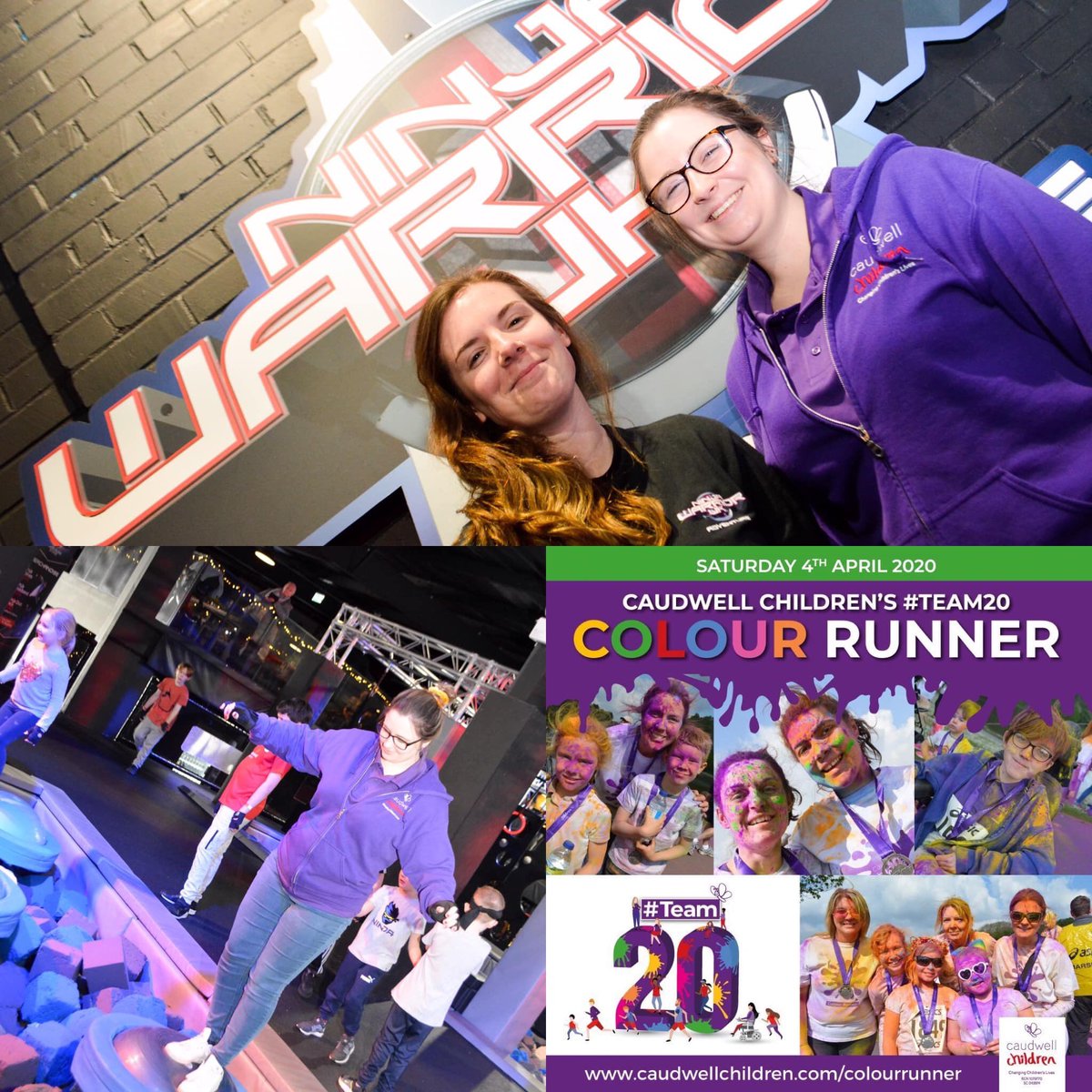 We’ve teamed up with our friends at Ninja Warrior UK Adventure Stoke to provide families with the chance to win a family pass 🤩

For further information and to register for the event visit: caudwellchildren.com/colourrunner/