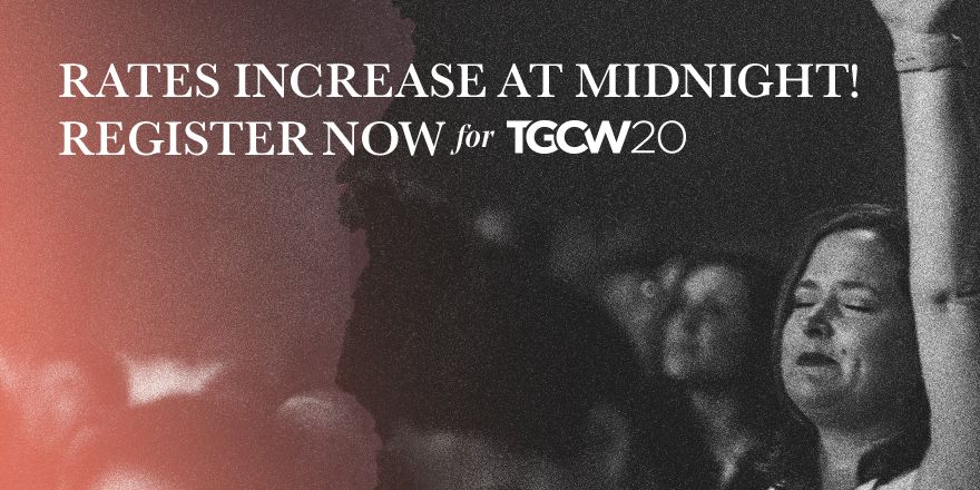 TGC's tweet photo. Ticket prices for #TGCW20 increase at midnight. We have about 1,300 spots left, so register today and save $20!
https://t.co/vf0uJxg0hl https://t.co/p6tXv0JFIF