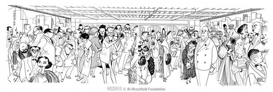 Deny Fear on Twitter "@NewYorker Al Hirschfelds "First Nighters" f picture Deny Fear on Twitter "@NewYorker Al Hirschfelds "First Nighters" f